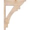 Ekena Millwork Merced Smooth Traditional Outlooker, Douglas Fir, 7 1/2"W x 24"D x 32"H OUT08X24X32MRC01SDF - alternate 3